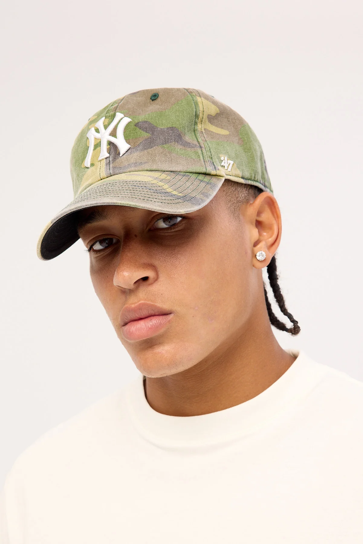 47 Brand New York Yankees 47 Clean Up Cap Camo - Image 5