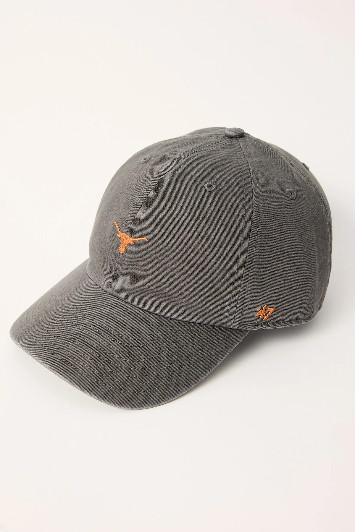 47 Brand Texas Longhorns Base Runner 47 Clean Up Charcoal/Burnt Orange - Image 3