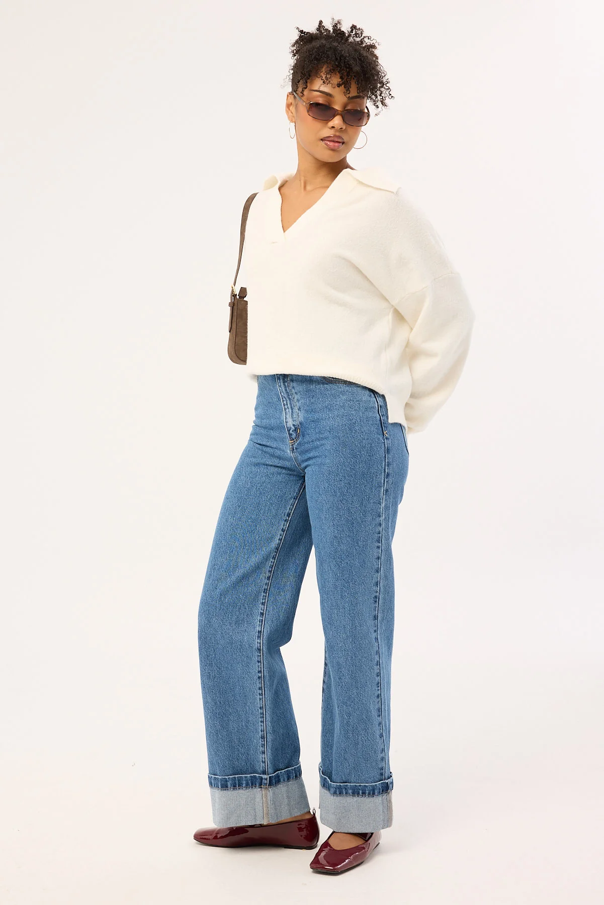 Abrand 94 High And Wide Cuffed Jean Eva Organic - Image 4