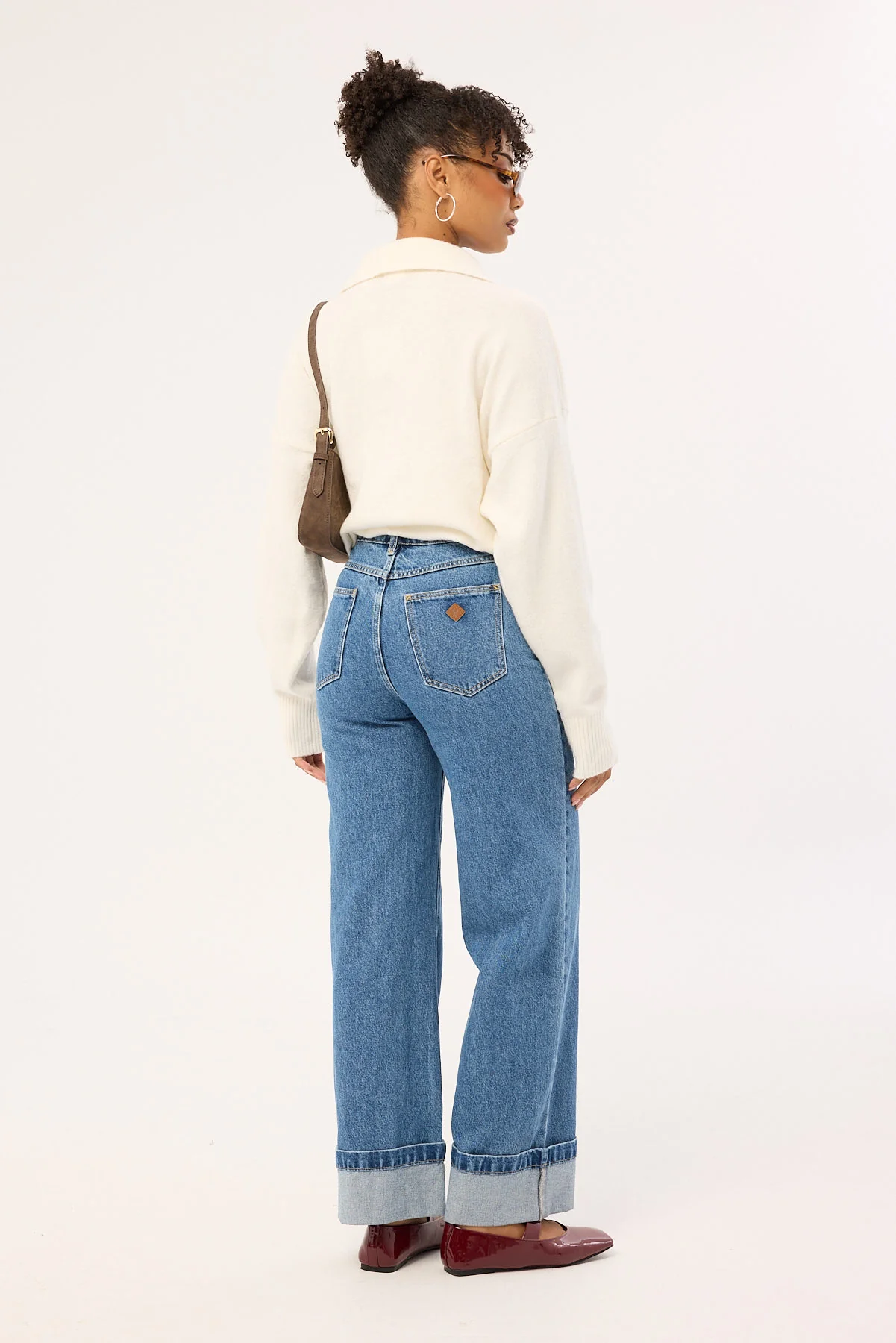 Abrand 94 High And Wide Cuffed Jean Eva Organic - Image 6