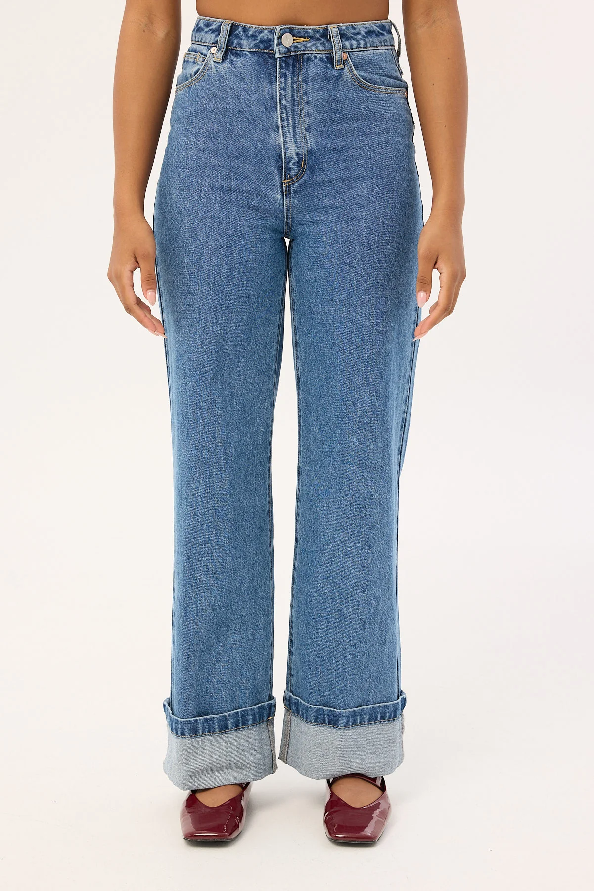 Abrand 94 High And Wide Cuffed Jean Eva Organic - Image 8