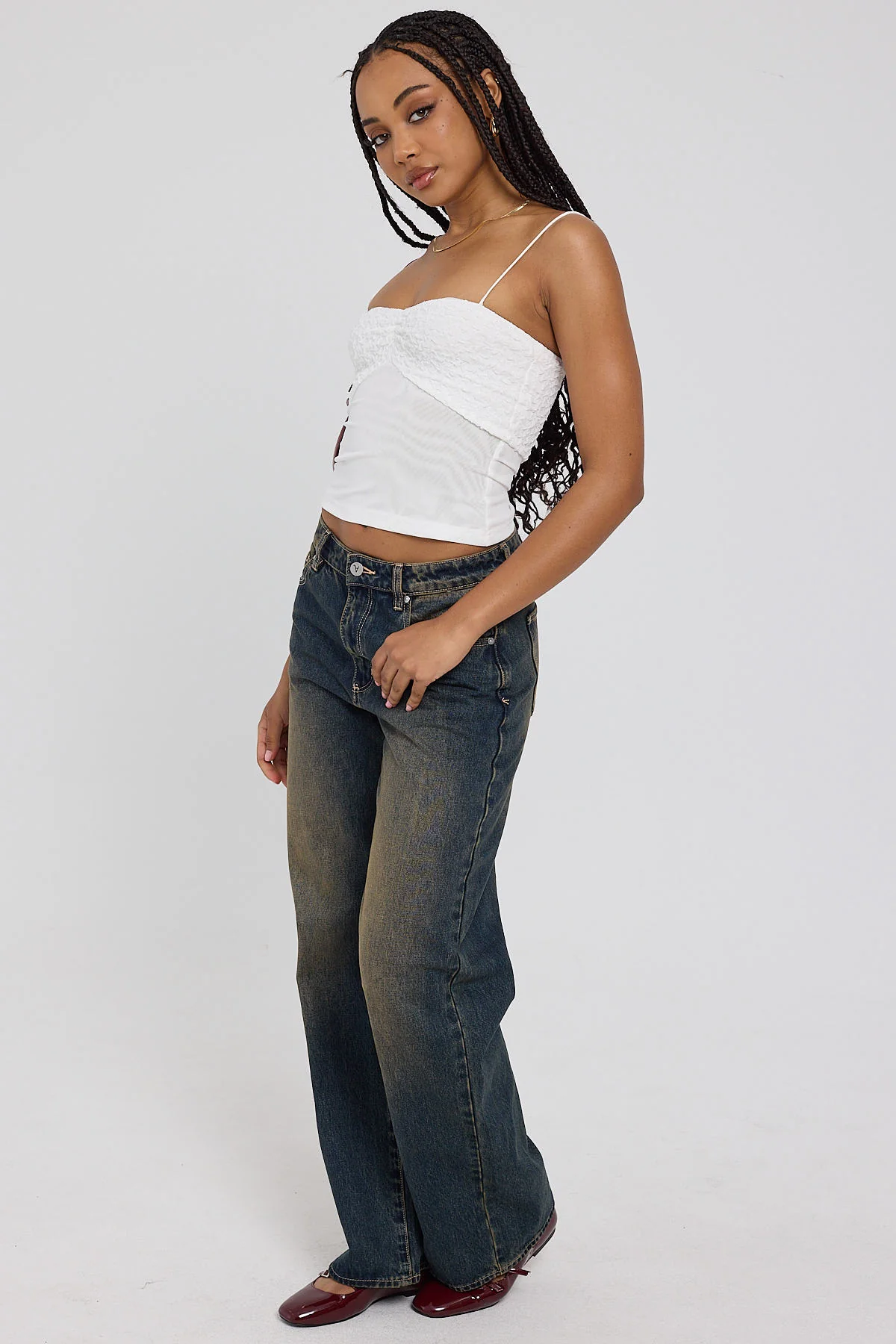 Abrand 95 Mid Baggy Jean Quinn Worn Organic Quinn Organic - Image 2