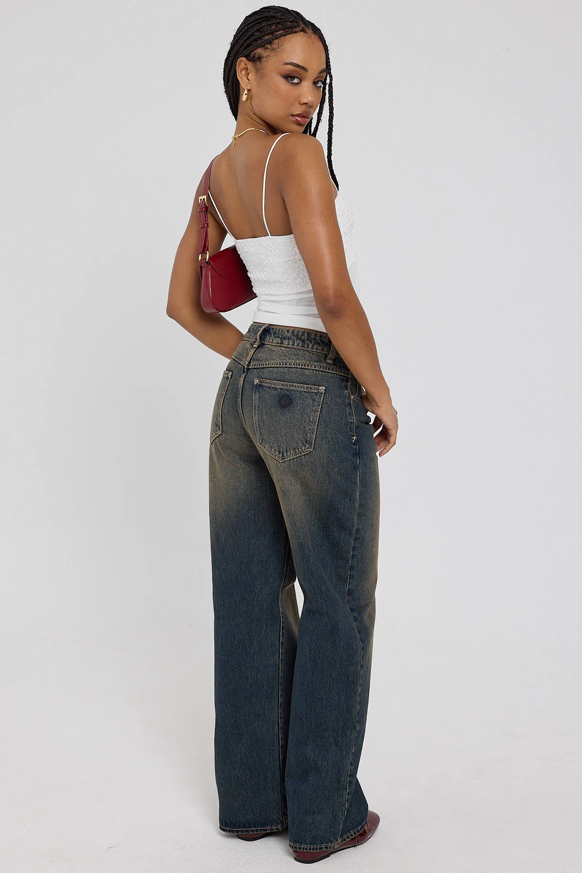 Abrand 95 Mid Baggy Jean Quinn Worn Organic Quinn Organic - Image 3