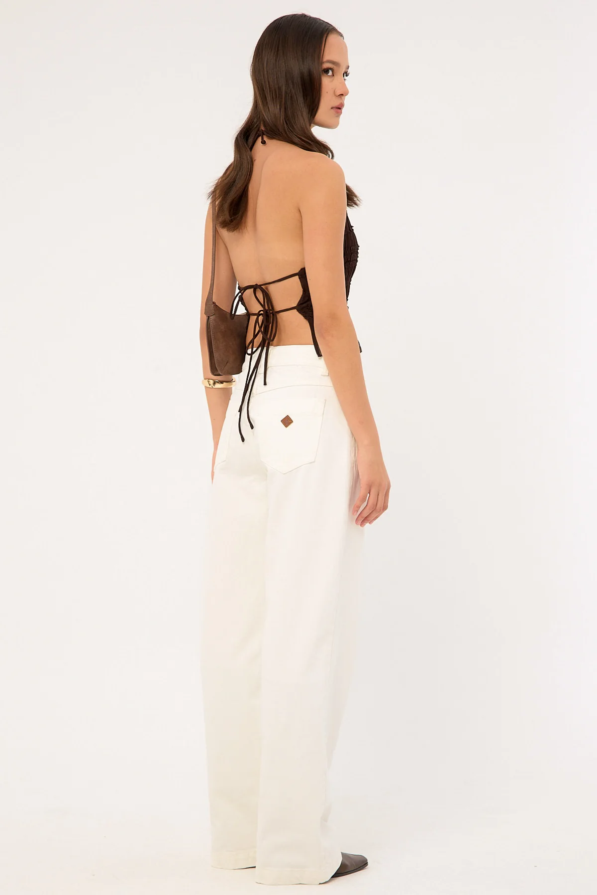 Abrand 95 Mid Baggy Jean White Gold - Image 3
