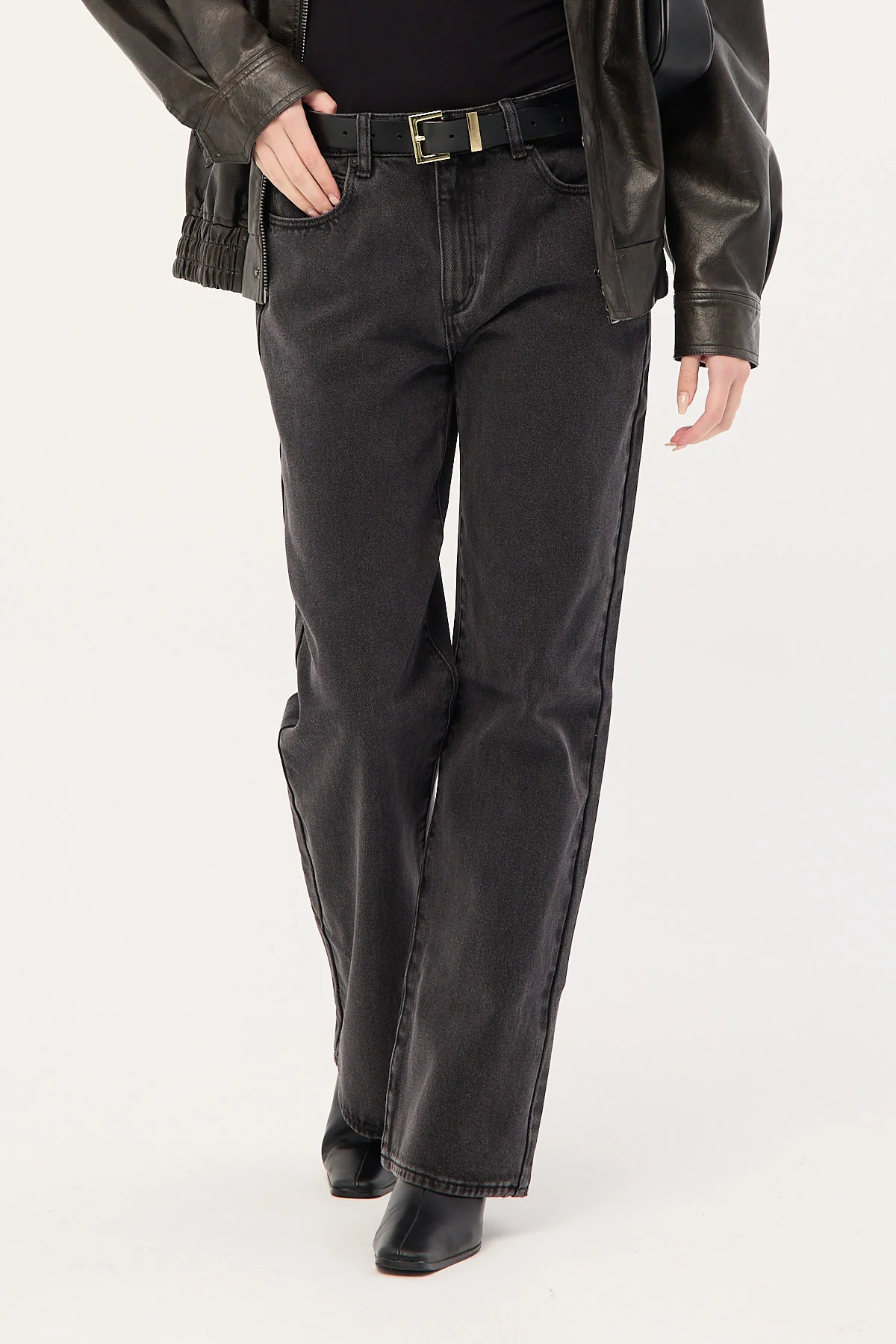 Abrand 95 Mid Baggy Petite Jeans Heidi - Image 3
