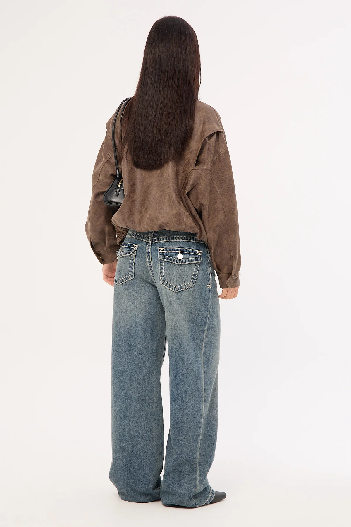 Abrand 95 Mid Rise Baggy Jean Amber - Image 7