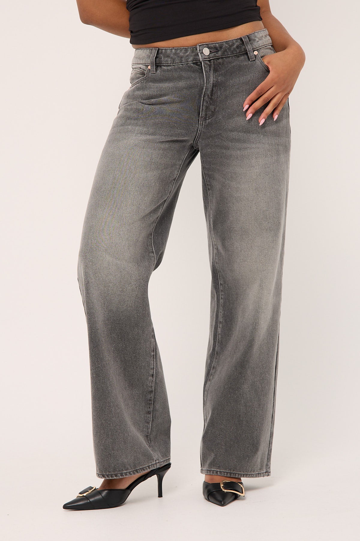 Abrand 99 Low Baggy Jean Grey - Image 2