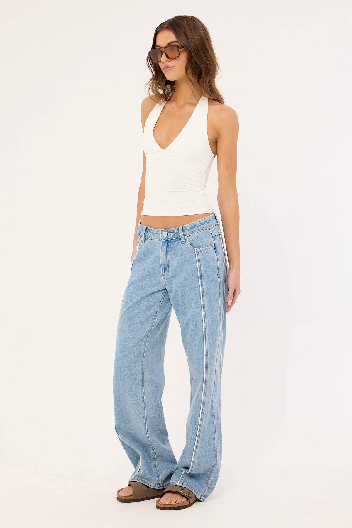 Abrand 99 Low Baggy Piping Jean Paris - Image 5