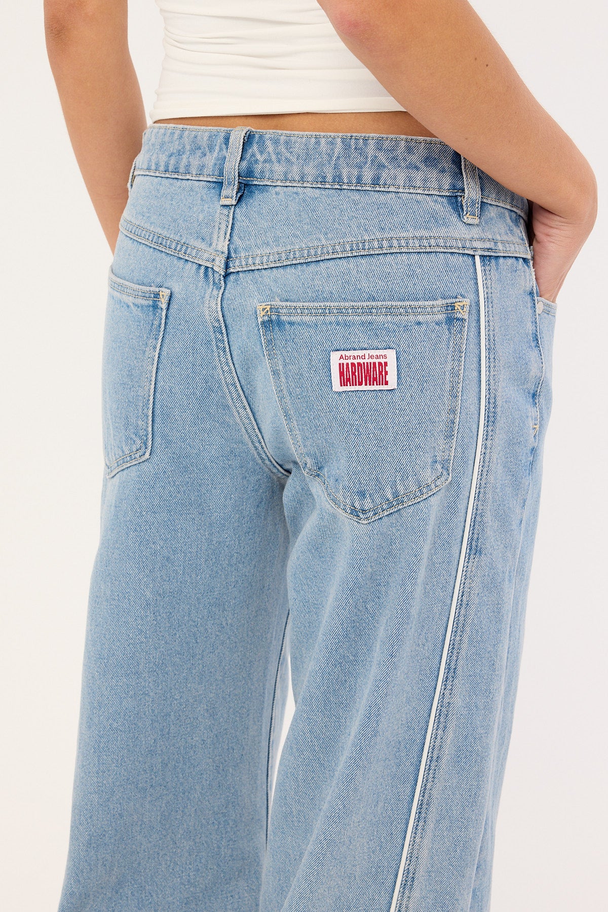 Abrand 99 Low Baggy Piping Jean Paris - Image 7