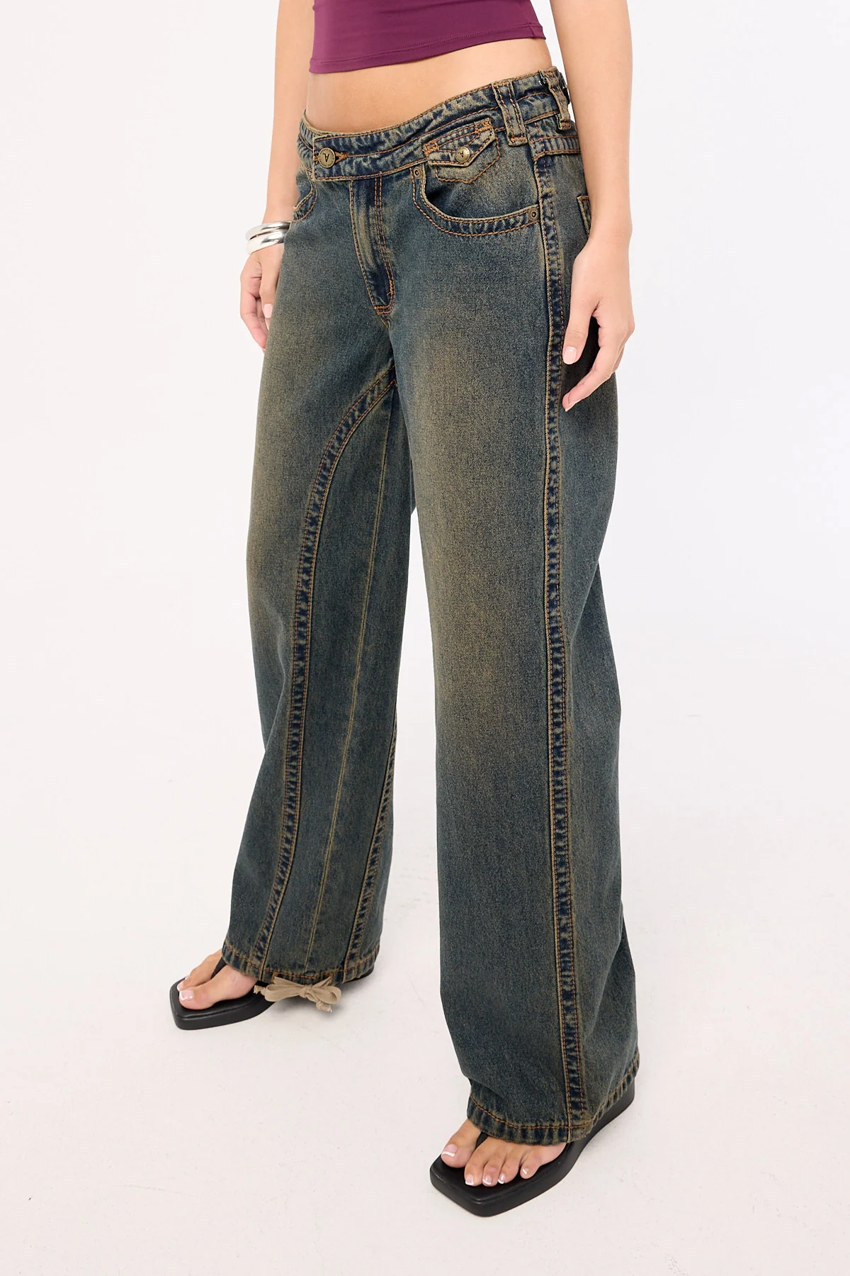 Abrand 99 Low Baggy Utility Jean Hillary - Image 4