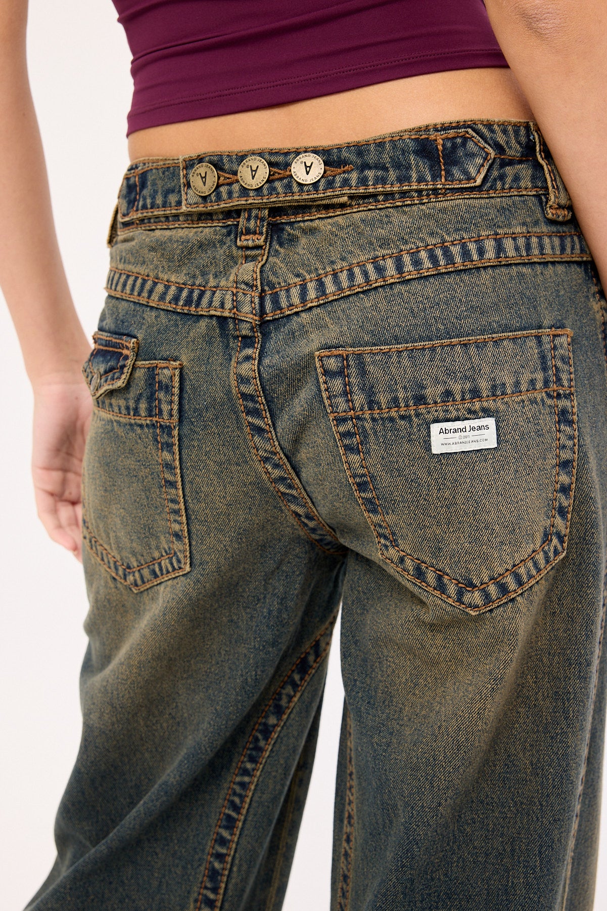 Abrand 99 Low Baggy Utility Jean Hillary - Image 6