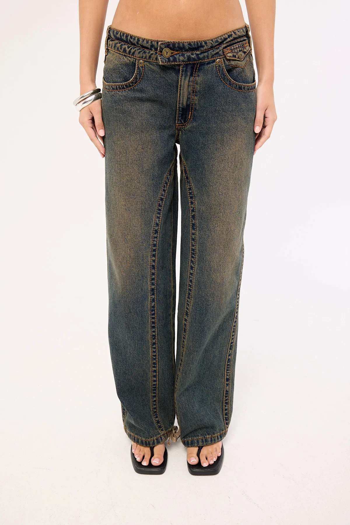 Abrand 99 Low Baggy Utility Jean Hillary - Image 8