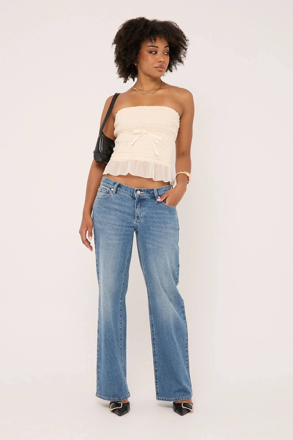 Abrand 99 Low Rise Wide Jean Kim
