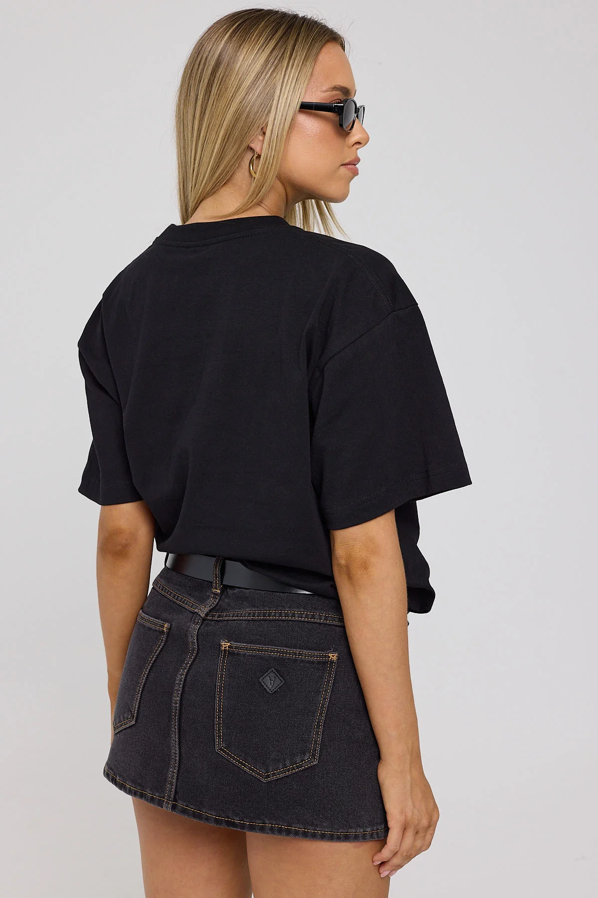 Abrand 99 Low Skirt Cara Cara Contrast Stitch - Image 4