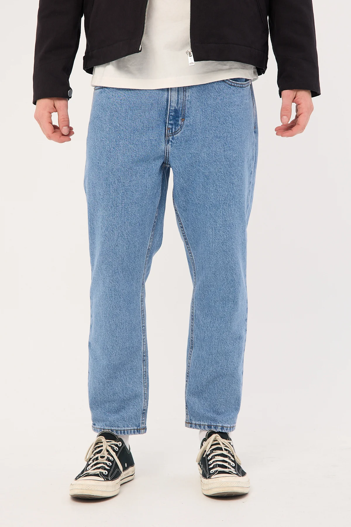 Abrand A3 Crop Simon Bleach Vintage Indigo - Image 2