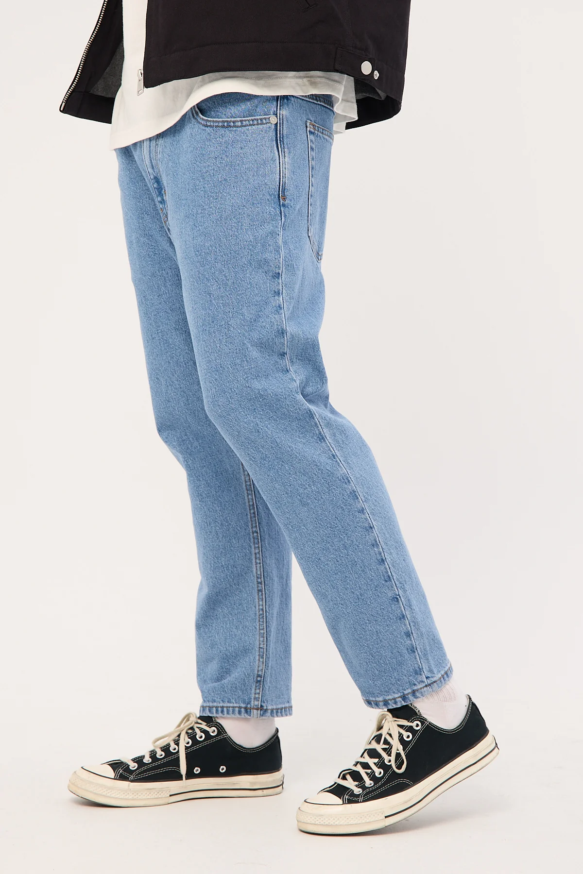 Abrand A3 Crop Simon Bleach Vintage Indigo - Image 4