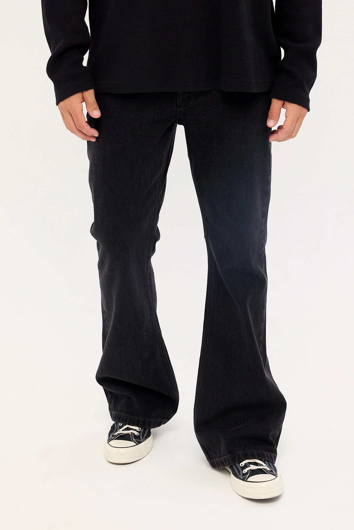 Abrand A4 Flare Skyler Washed Black - Image 2
