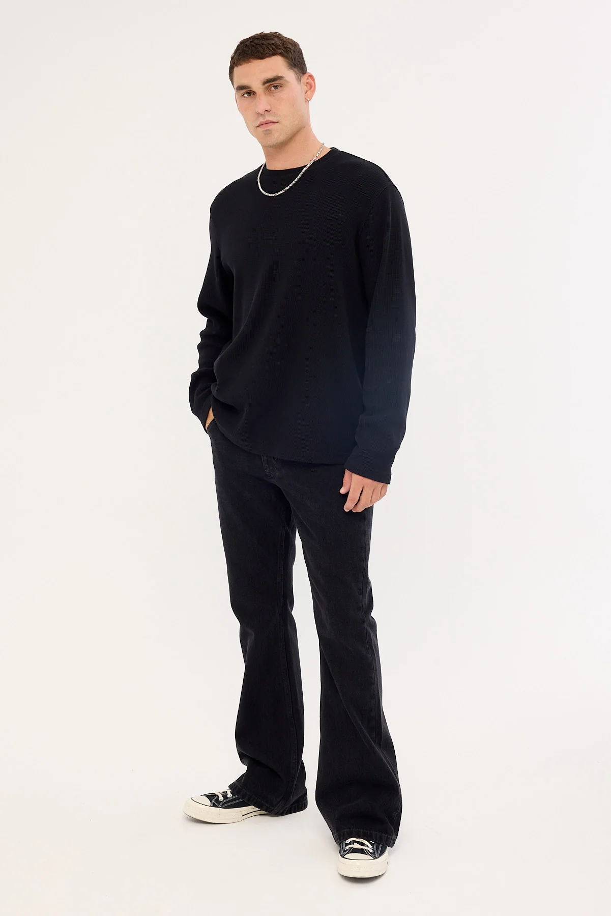 Abrand A4 Flare Skyler Washed Black - Image 4
