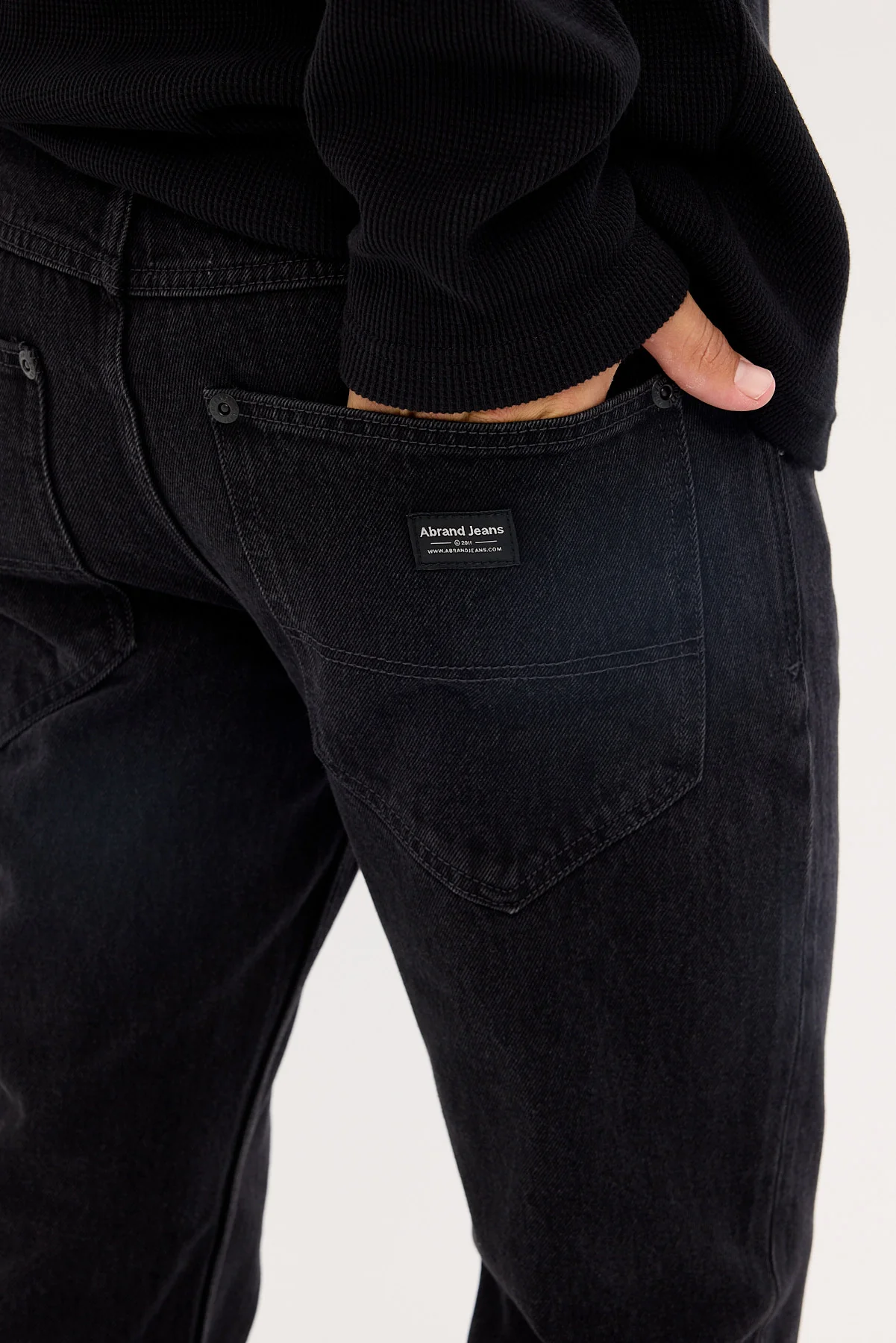 Abrand A4 Flare Skyler Washed Black - Image 6