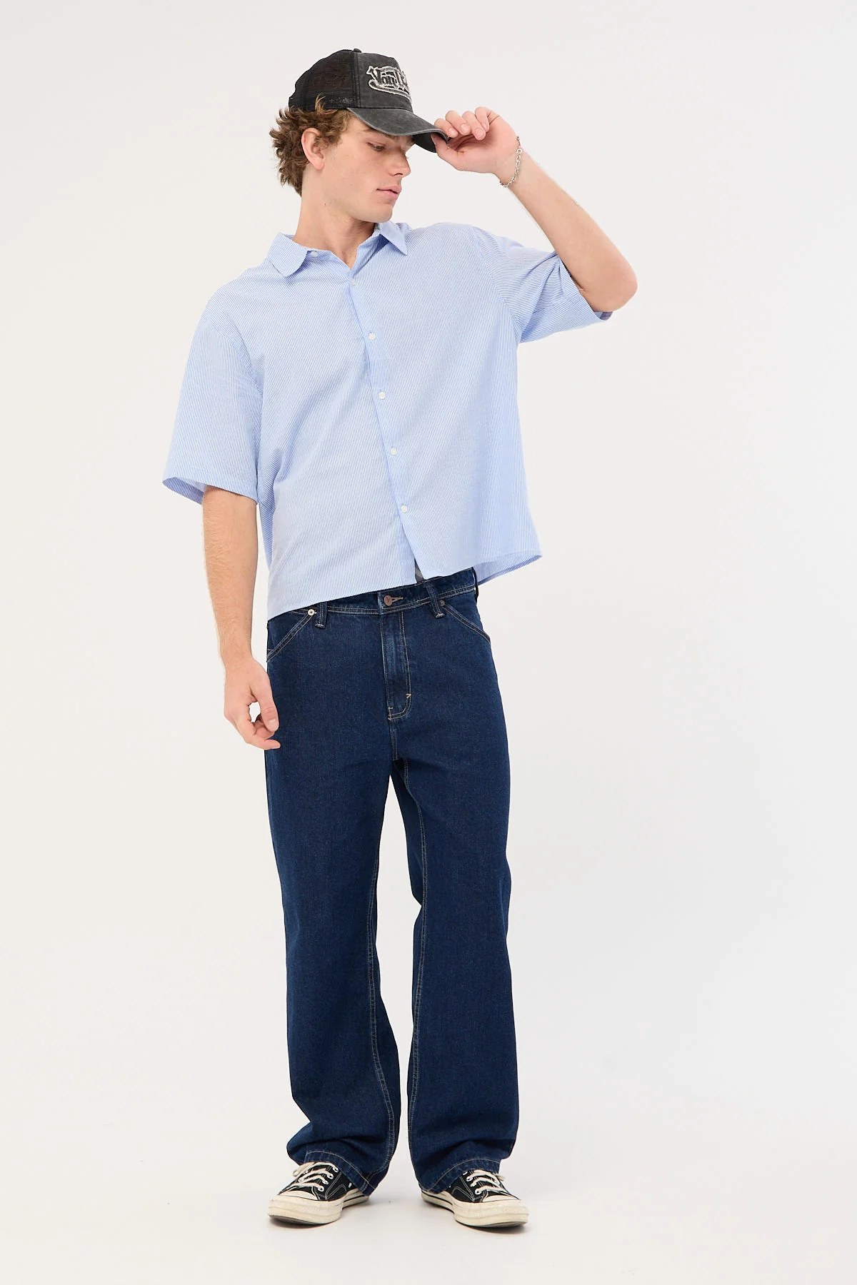 Abrand A5 Baggy Ralph Patch Indigo