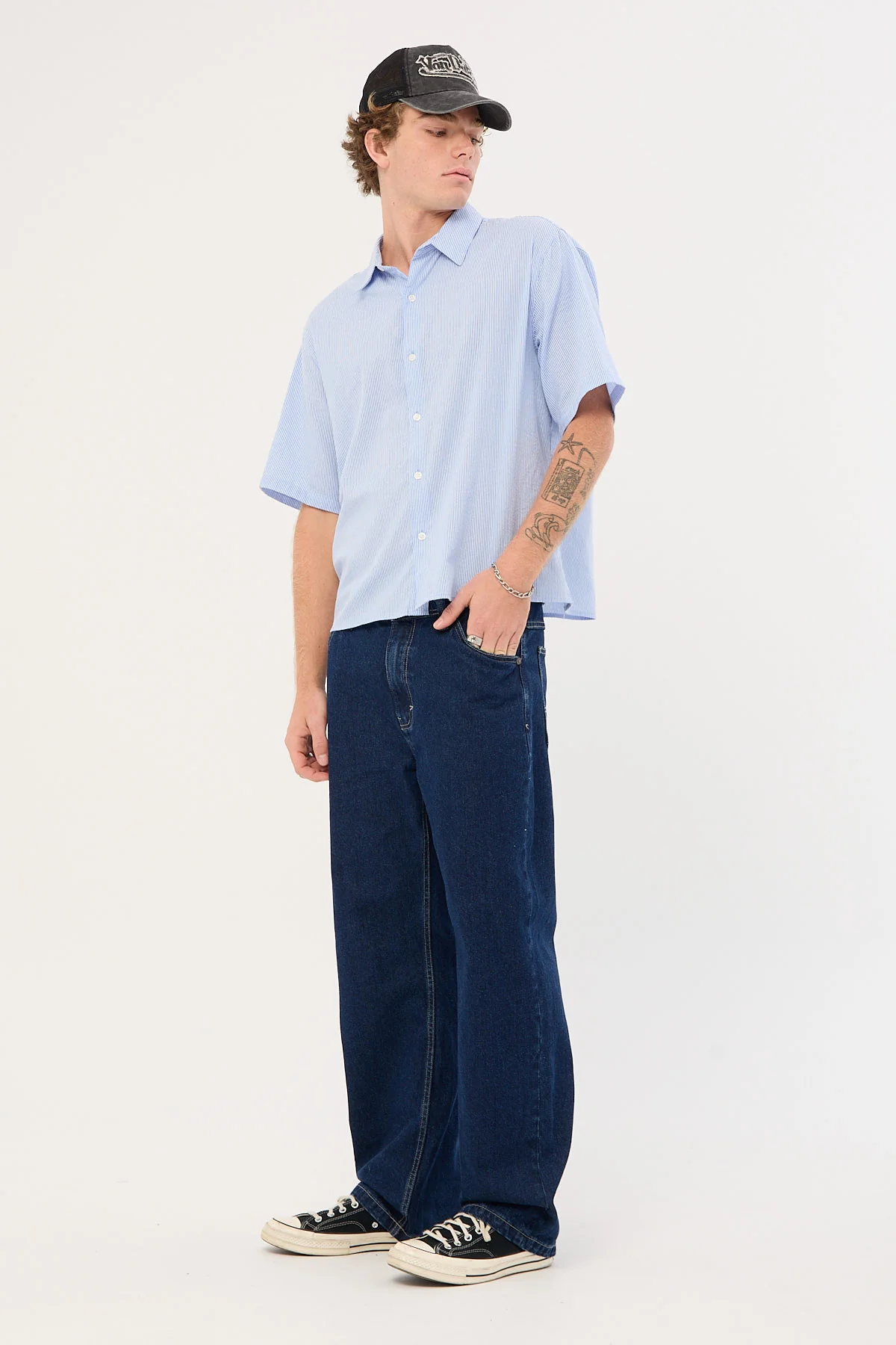 Abrand A5 Baggy Ralph Patch Indigo - Image 4