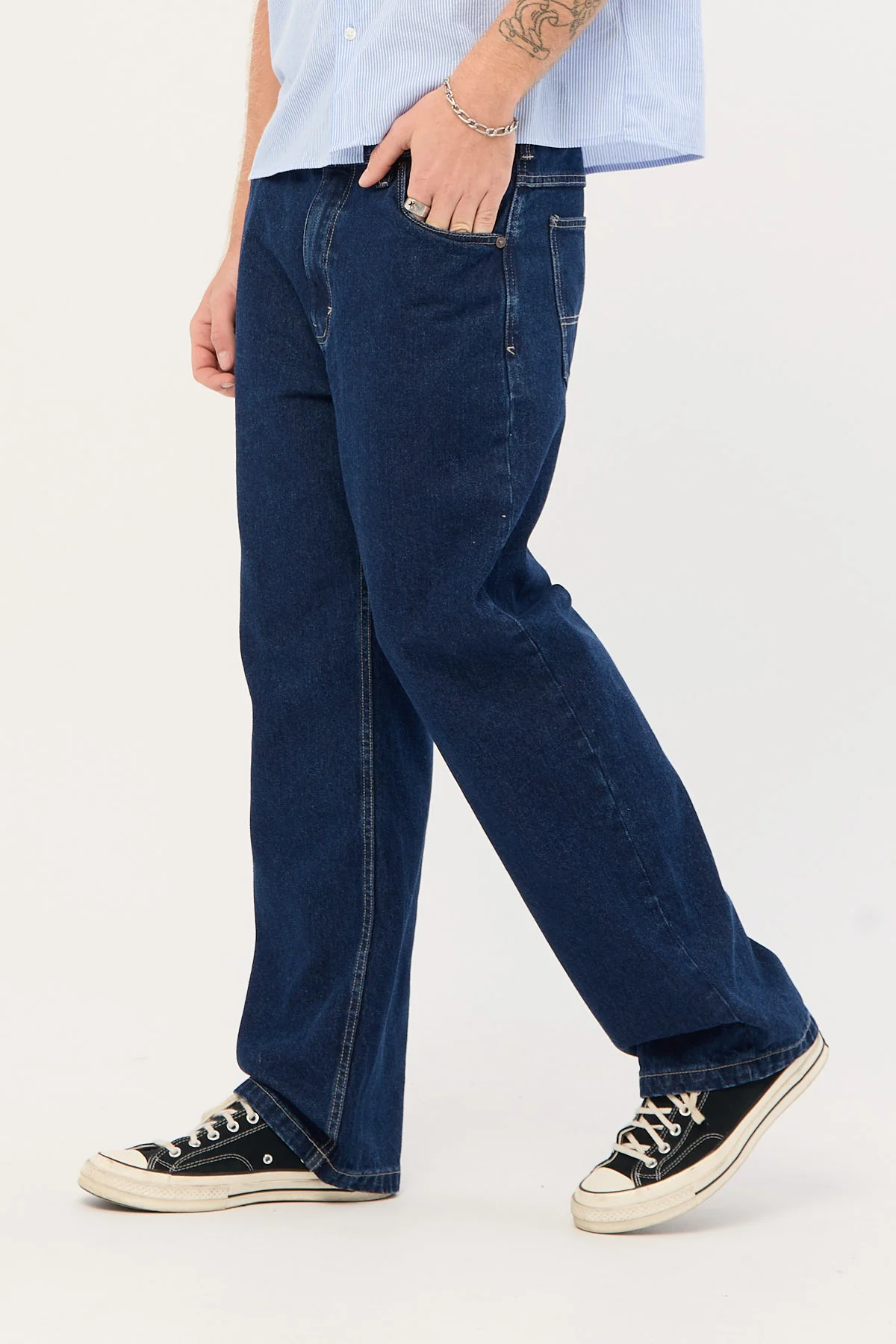 Abrand A5 Baggy Ralph Patch Indigo - Image 5