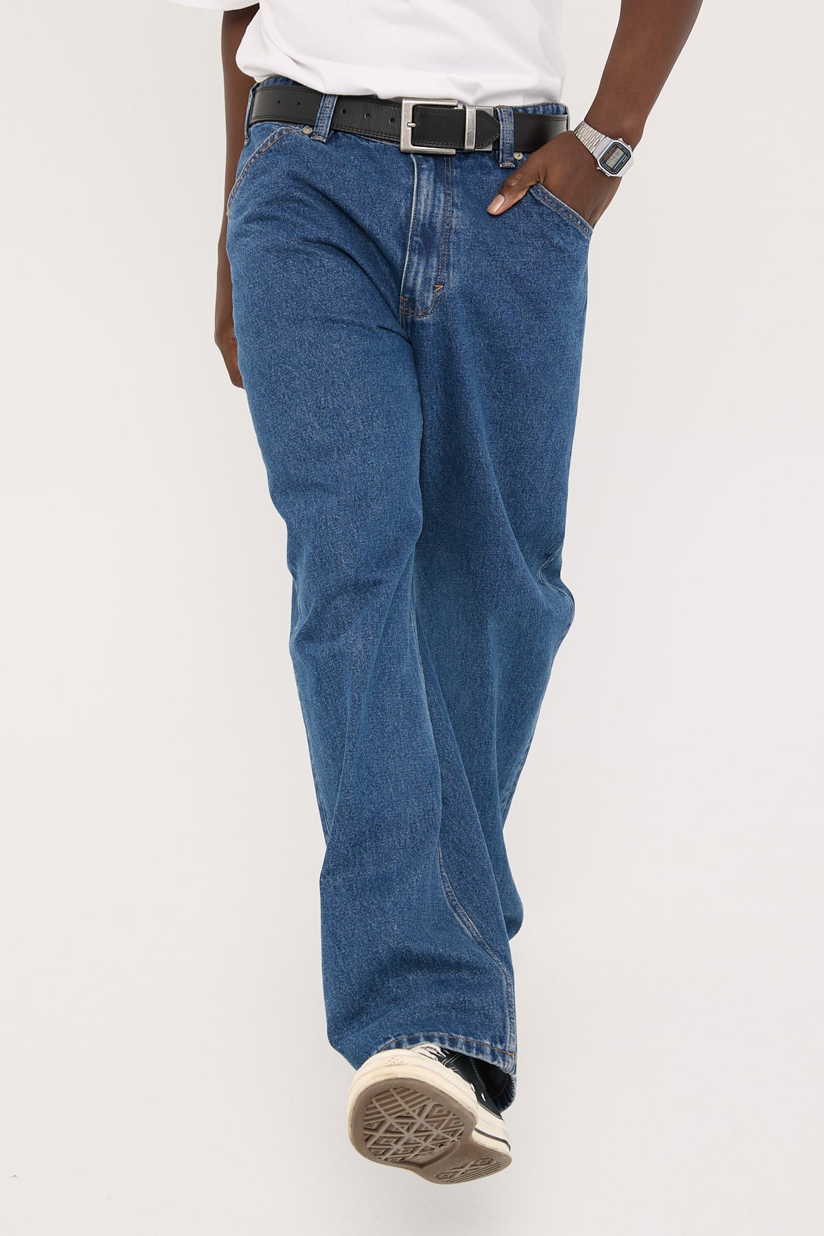 Abrand A5 Greg Baggy Jean Mid Vintage Indigo - Image 2