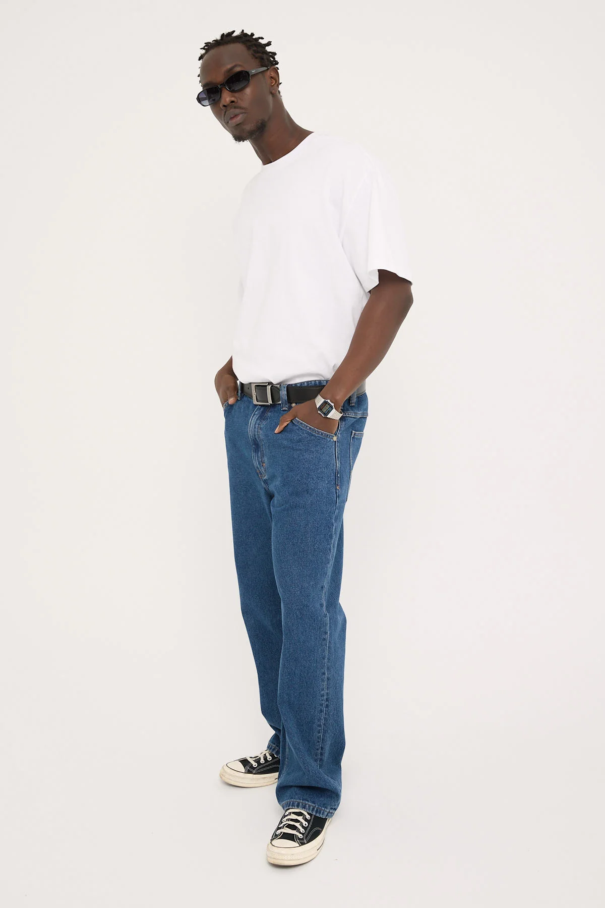 Abrand A5 Greg Baggy Jean Mid Vintage Indigo - Image 3
