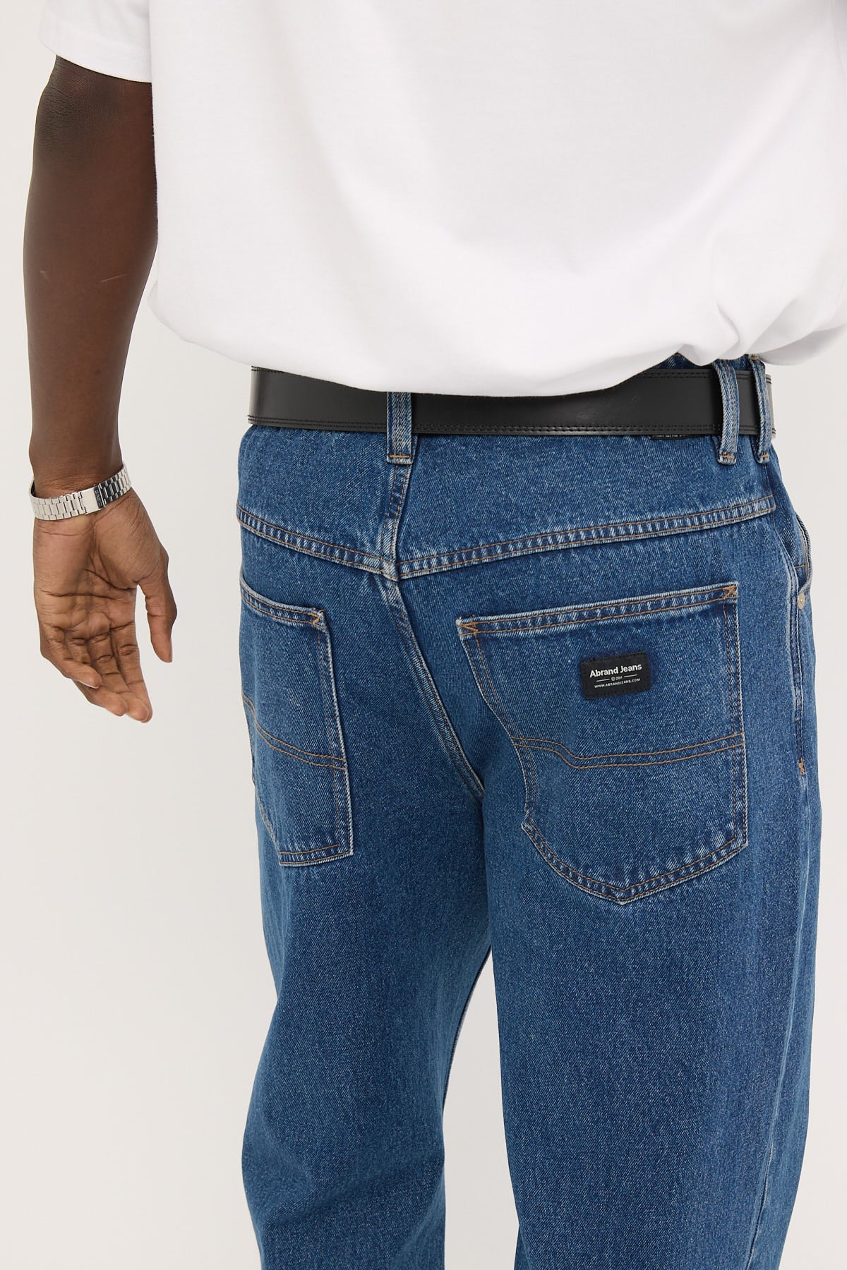Abrand A5 Greg Baggy Jean Mid Vintage Indigo - Image 6