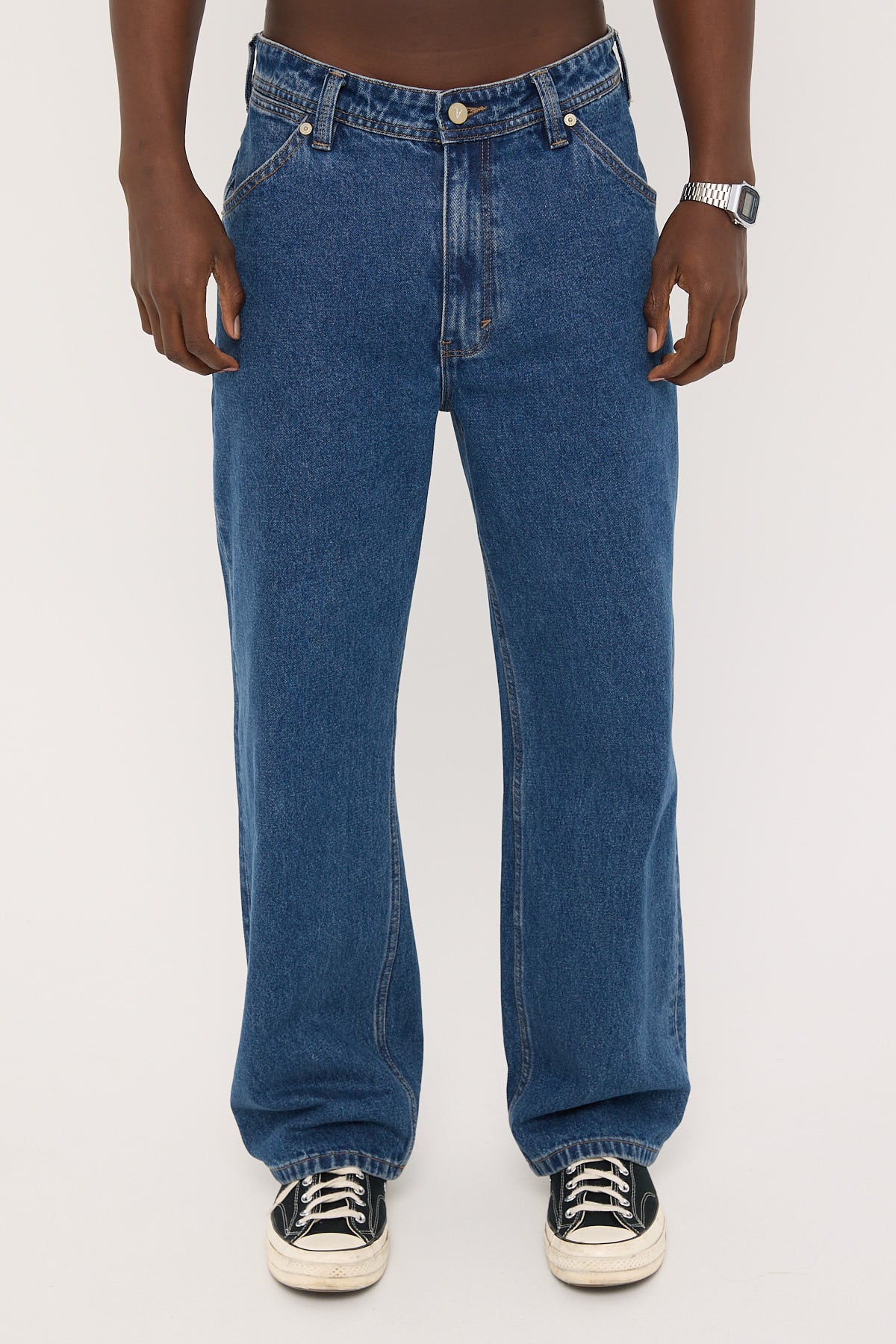 Abrand A5 Greg Baggy Jean Mid Vintage Indigo - Image 7