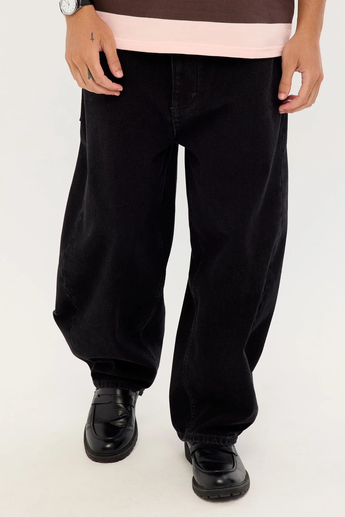 Abrand A6 Big Cocoon Skyler Washed Black - Image 2