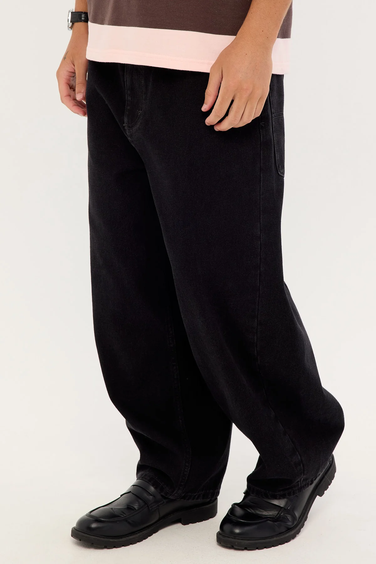 Abrand A6 Big Cocoon Skyler Washed Black - Image 3