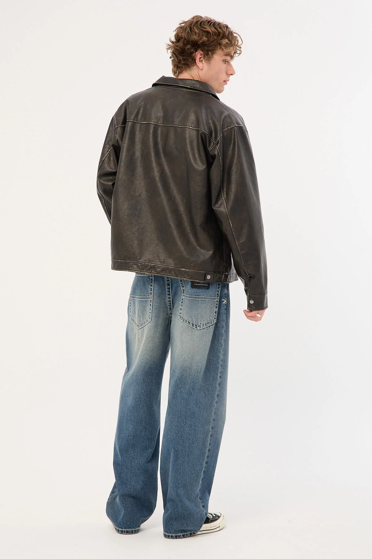 Abrand A6 Big Stitch Max Mid Vintage Indigo - Image 7