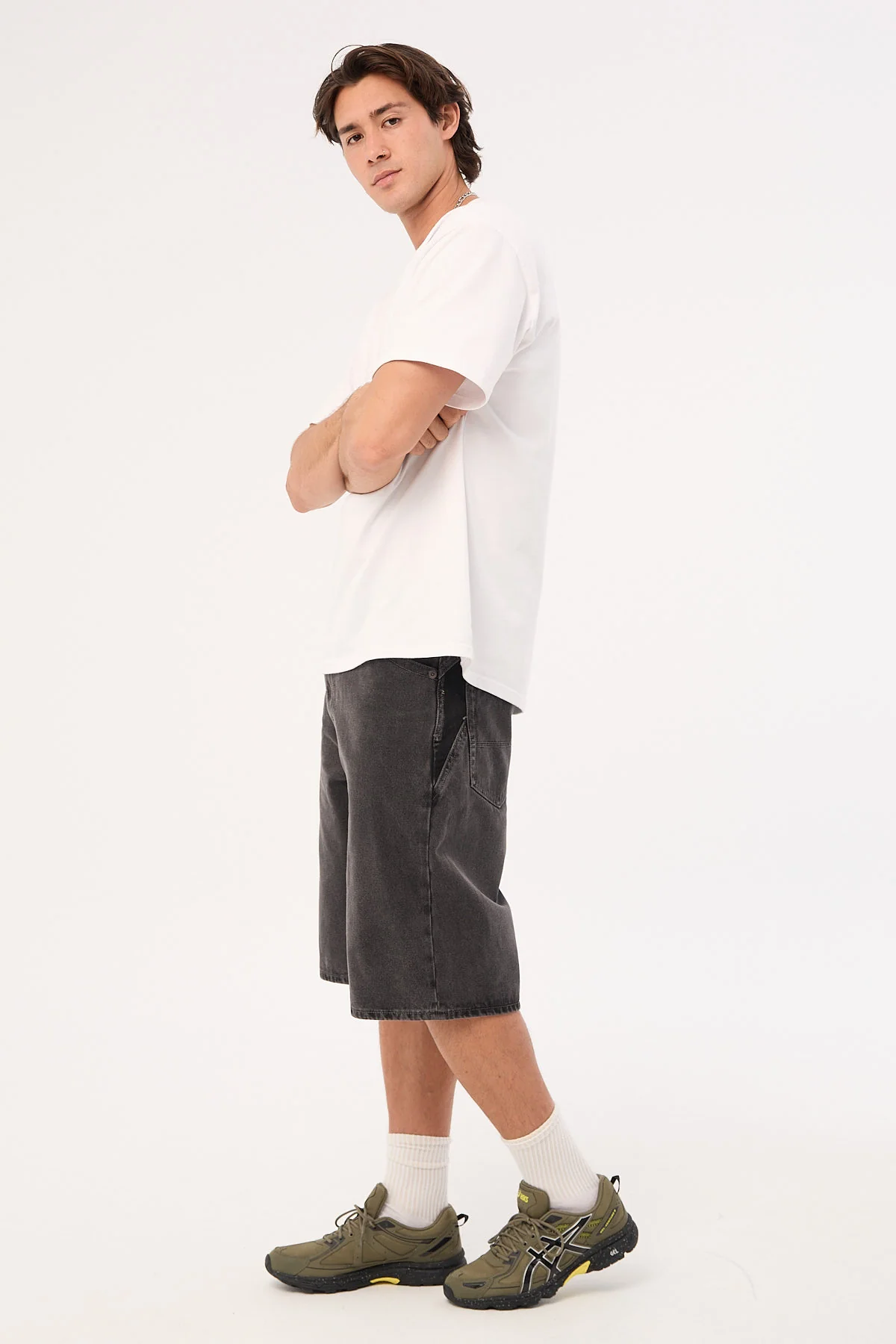 Abrand RC A6 Big Board Short Bazza Washed Black - Image 4