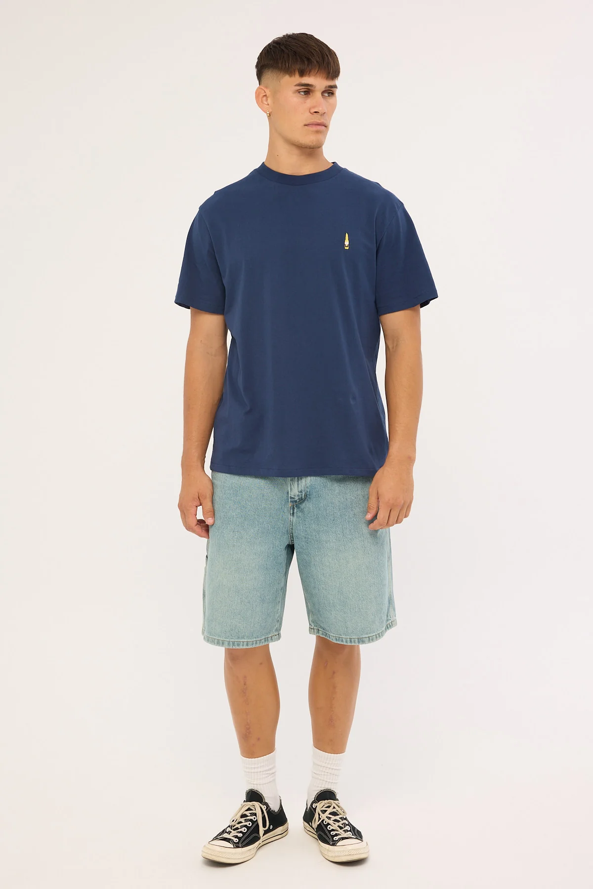 American Needle Corona Embroidery Tee Navy - Image 3