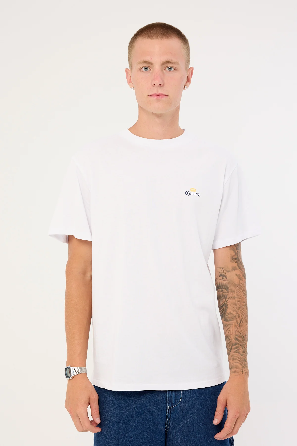 American Needle Corona Vibes Tee White - Image 3
