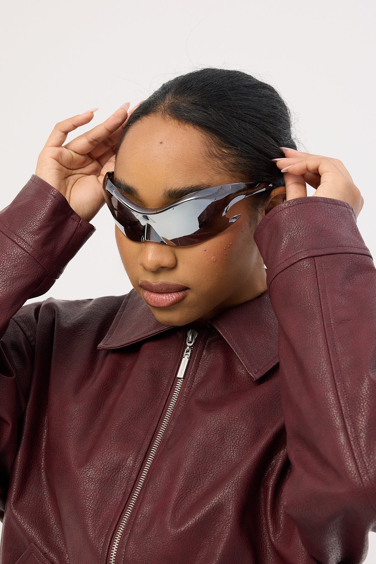 Angels Whisper Rush Sunglasses Silver - Image 5