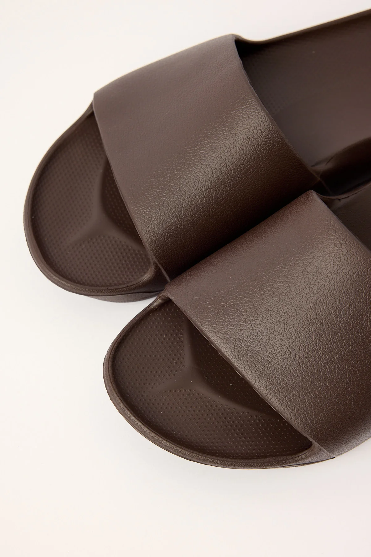 Archies Footwear Arch Support Slides Chocolate Brown - Image 3