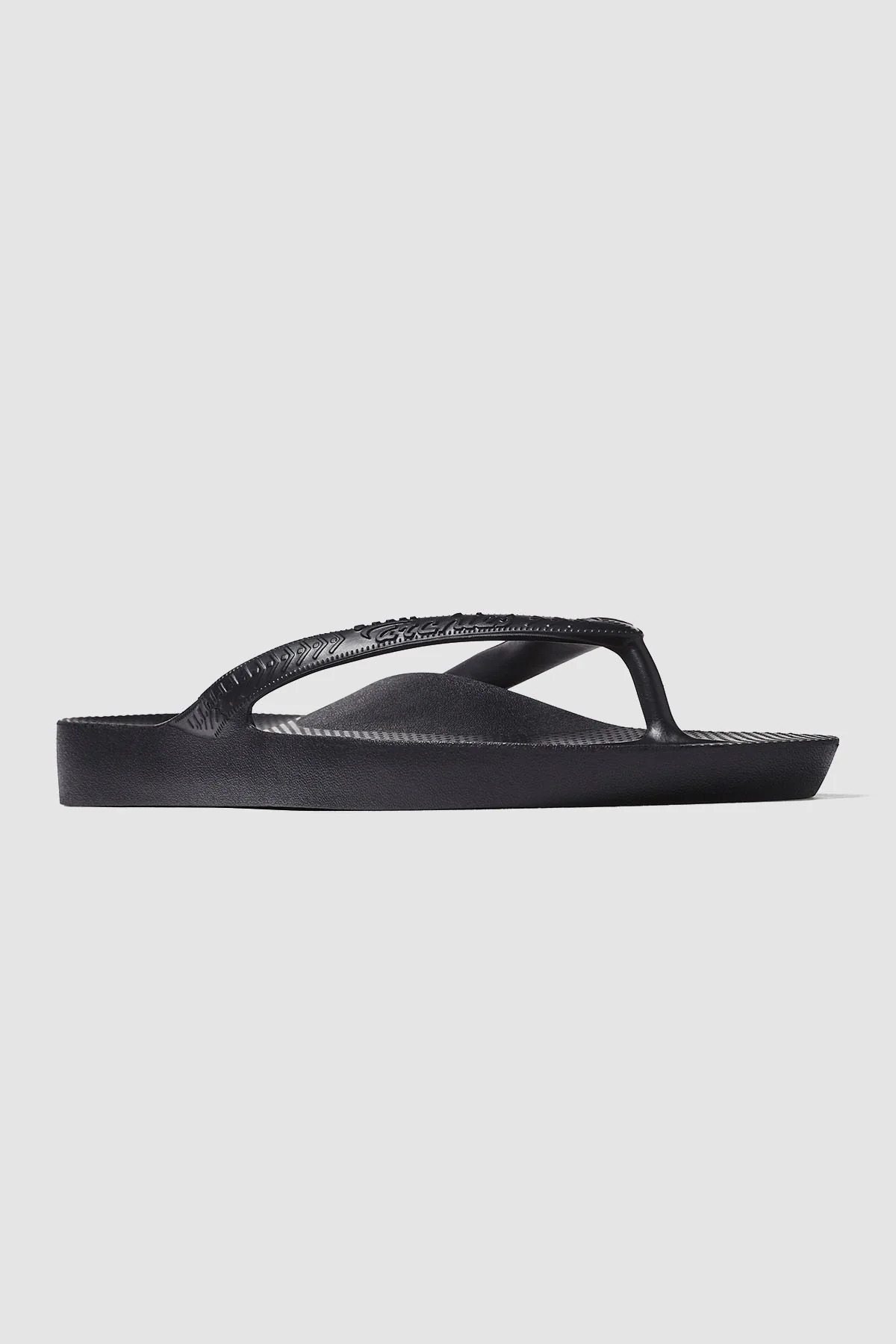 Archies Footwear Arch Support Thong Black - Image 4