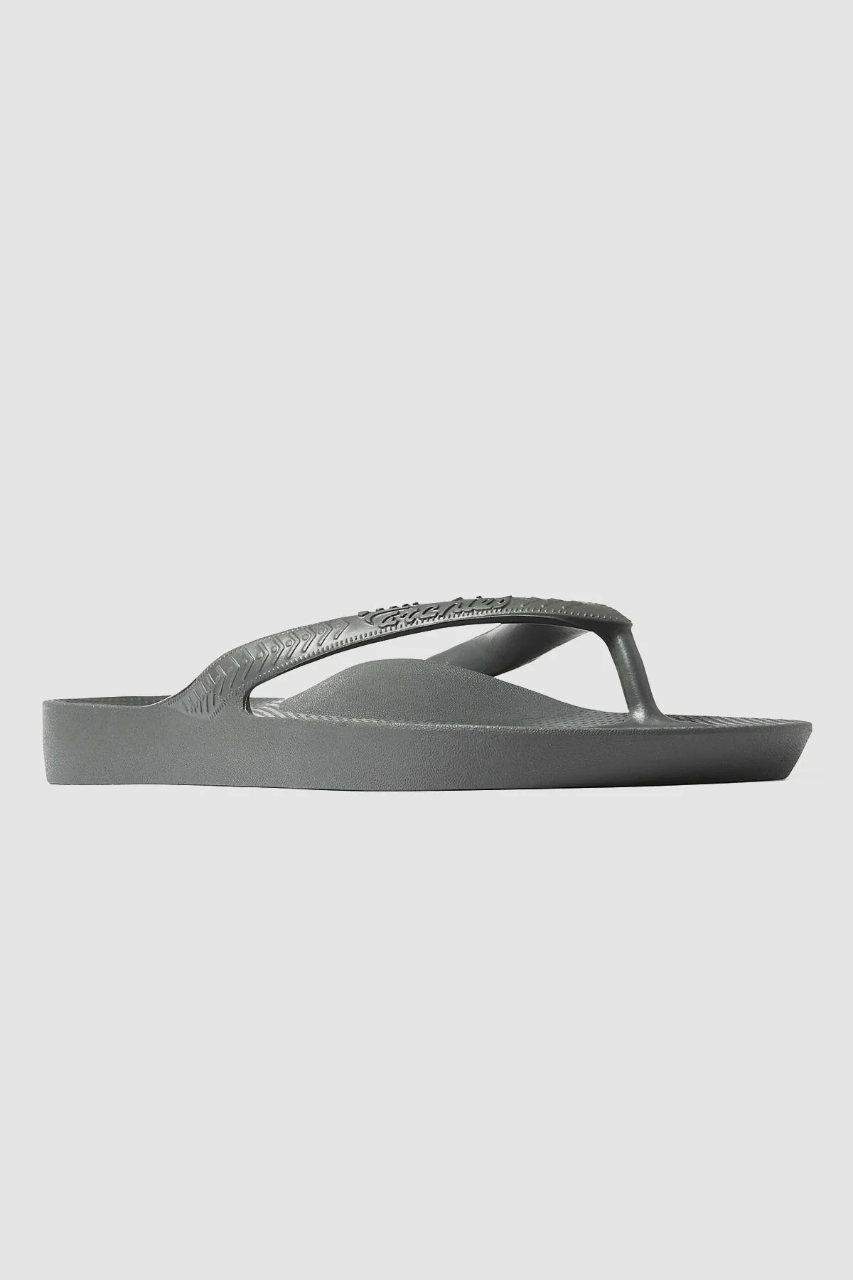 Archies Footwear Arch Support Thong Charcoal - Image 4