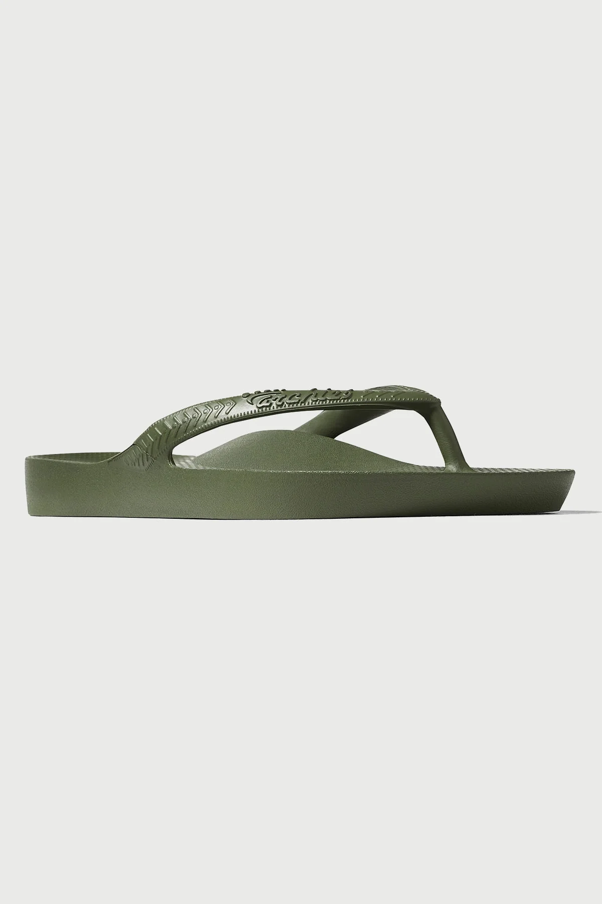Archies Footwear Arch Support Thong Khaki - Image 3