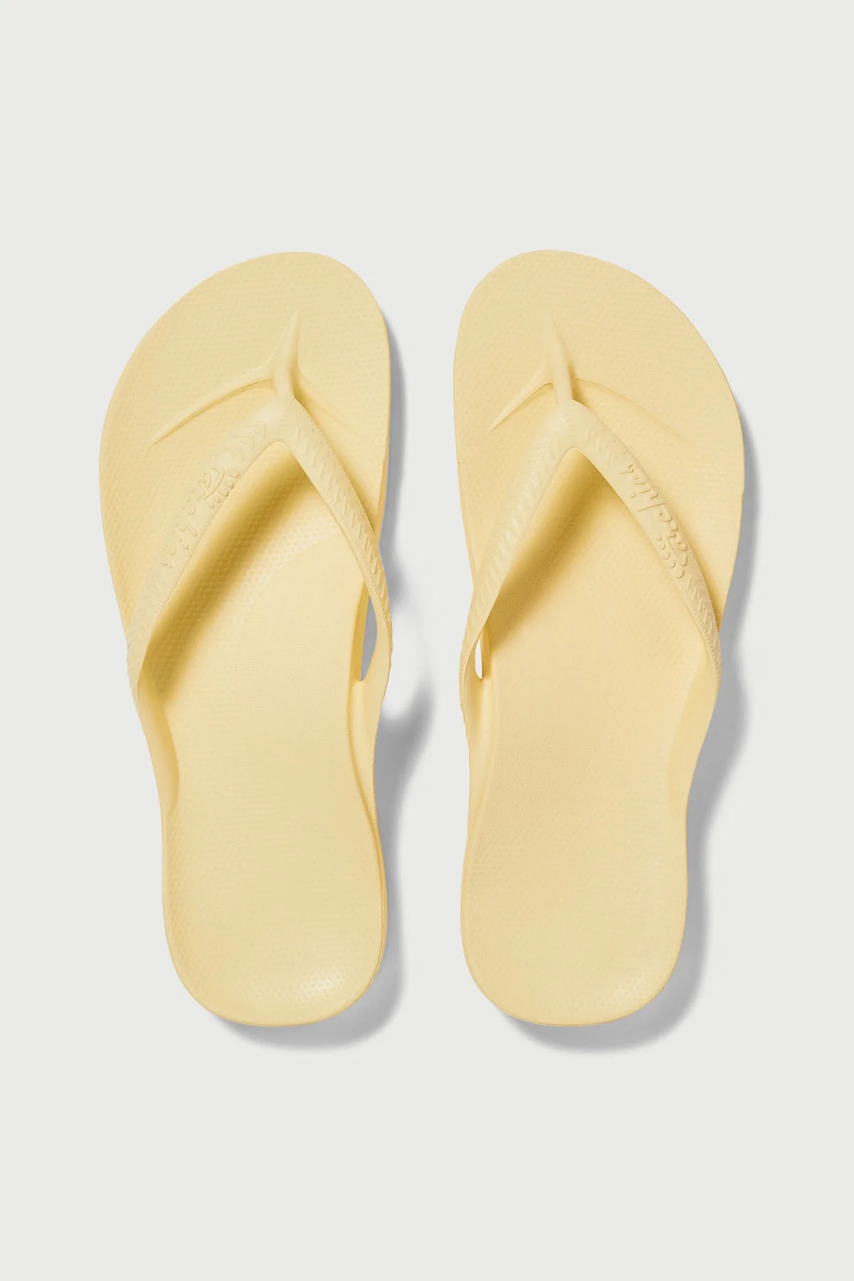 Archies Footwear Arch Support Thong Lemon - Image 3