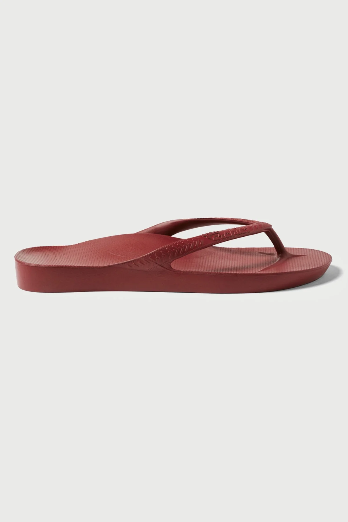 Archies Footwear Arch Support Thong Sangria Red - Image 2