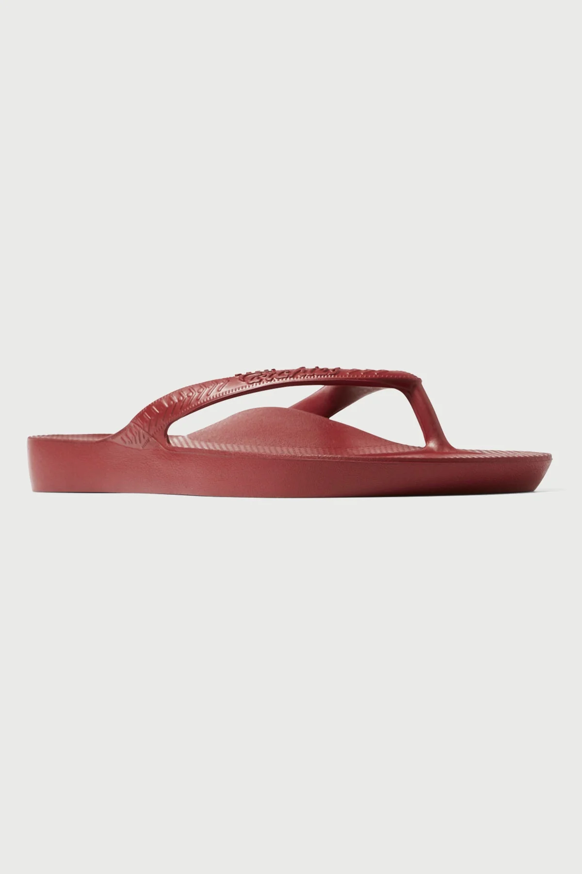 Archies Footwear Arch Support Thong Sangria Red - Image 5