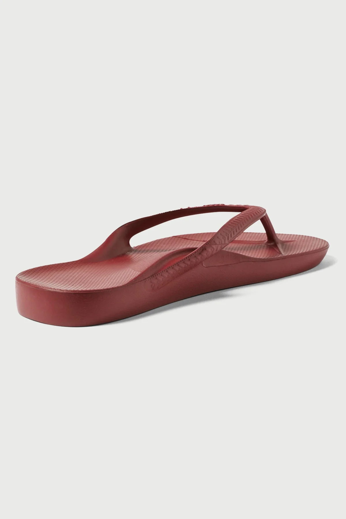 Archies Footwear Arch Support Thong Sangria Red - Image 6