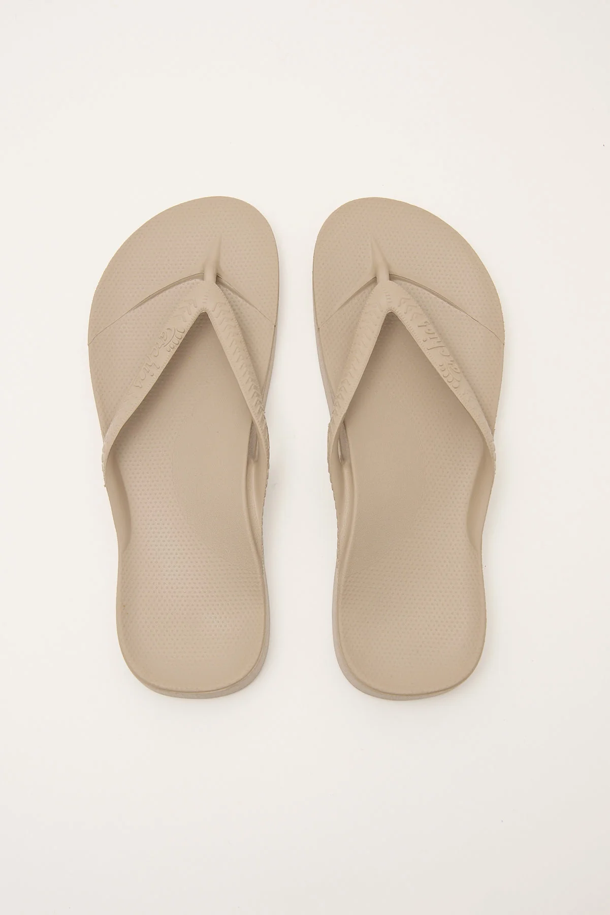 Archies Footwear Arch Support Thong Taupe - Image 3