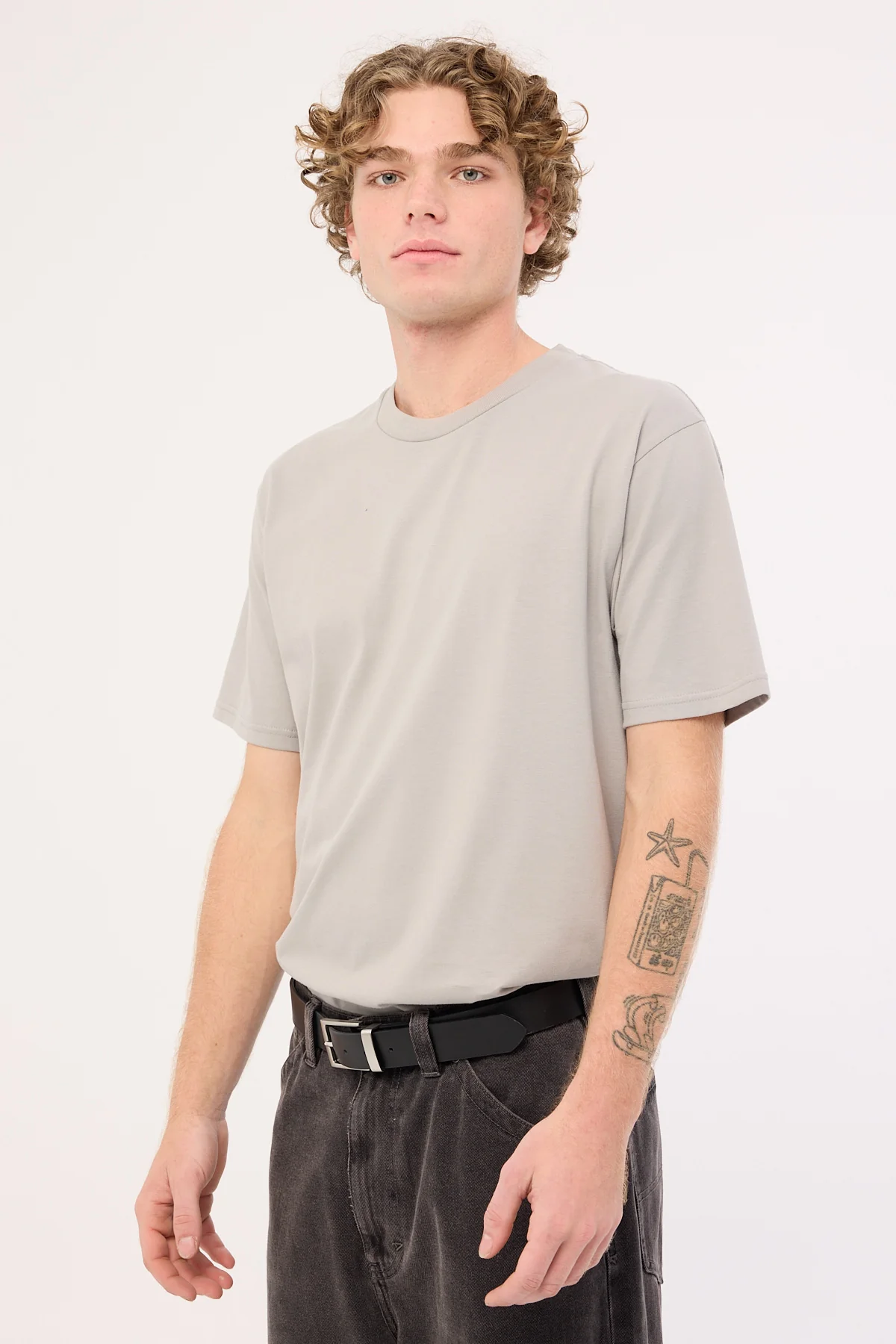 As Colour Classic Organic Tee Storm - Image 4