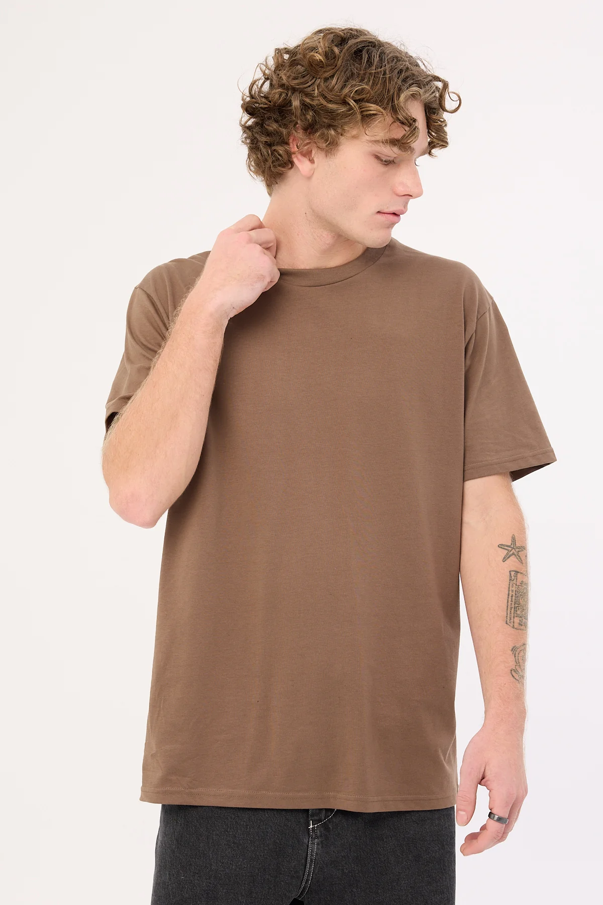 As Colour Classic Organic Tee Walnut