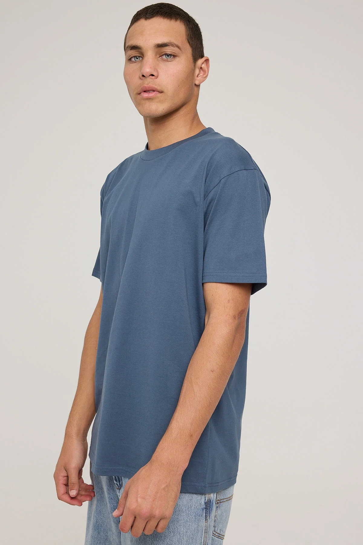 AS Colour Classic Tee Petrol Blue - Image 4