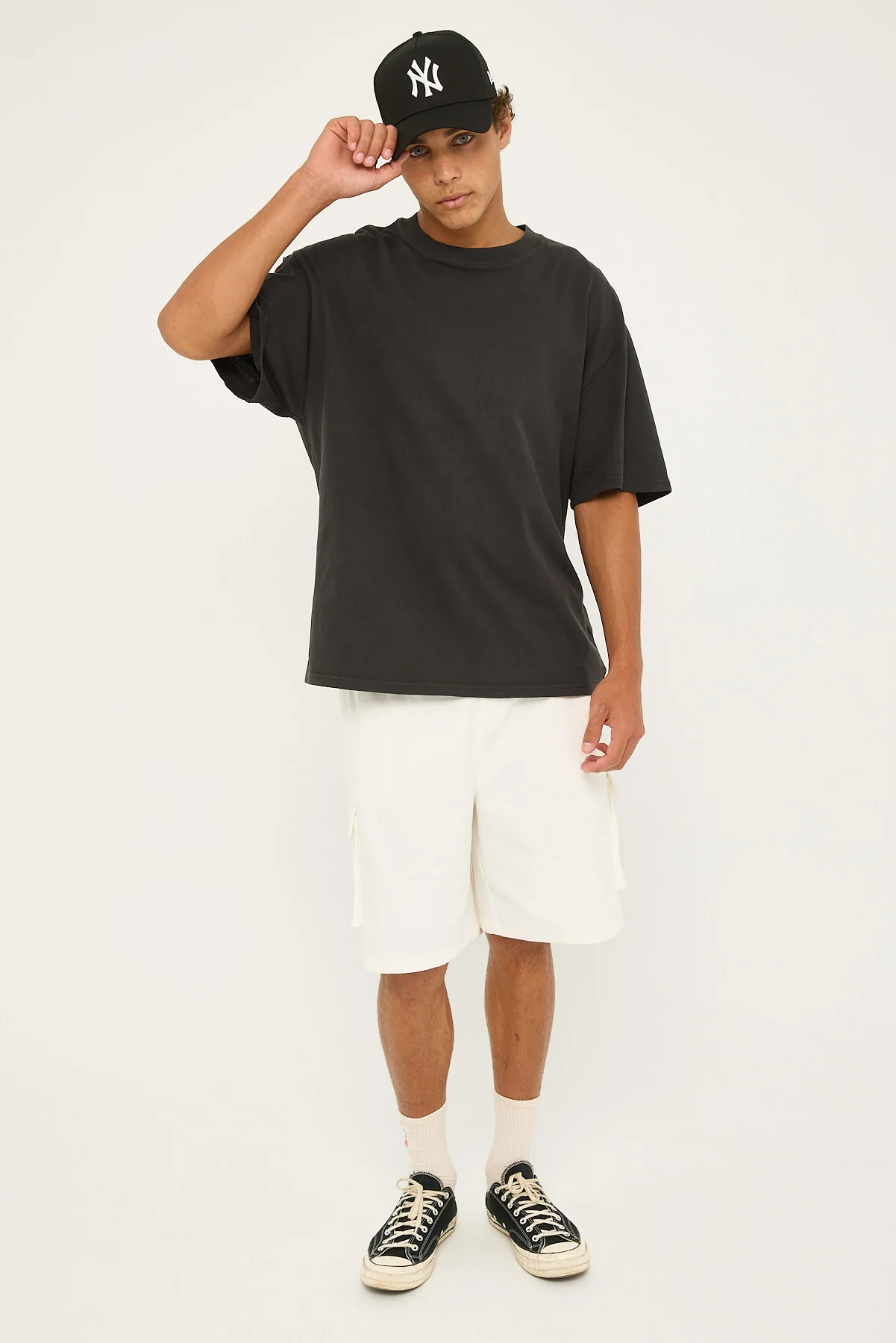 As Colour Heavy Faded Minus Tee Faded Black - Image 2